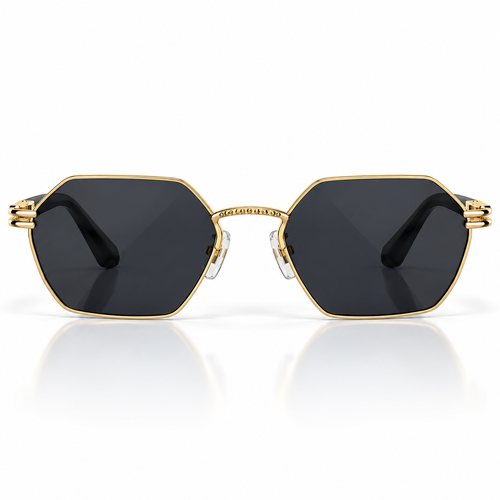 Chrome Hearts Instakilo Black & Gold Sunglasses