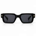 Prada SPR21U ZO8238 Black & Pale Gold Unisex Sunglasses
