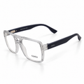 ONNÜ 205 Unbreakable Square Eyeglasses – Clear & Black