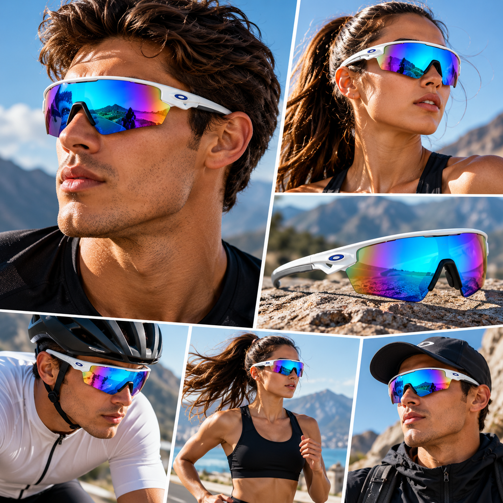 Oakley Radar EV Path OO9208-16 – Polished White / Fire Iridium