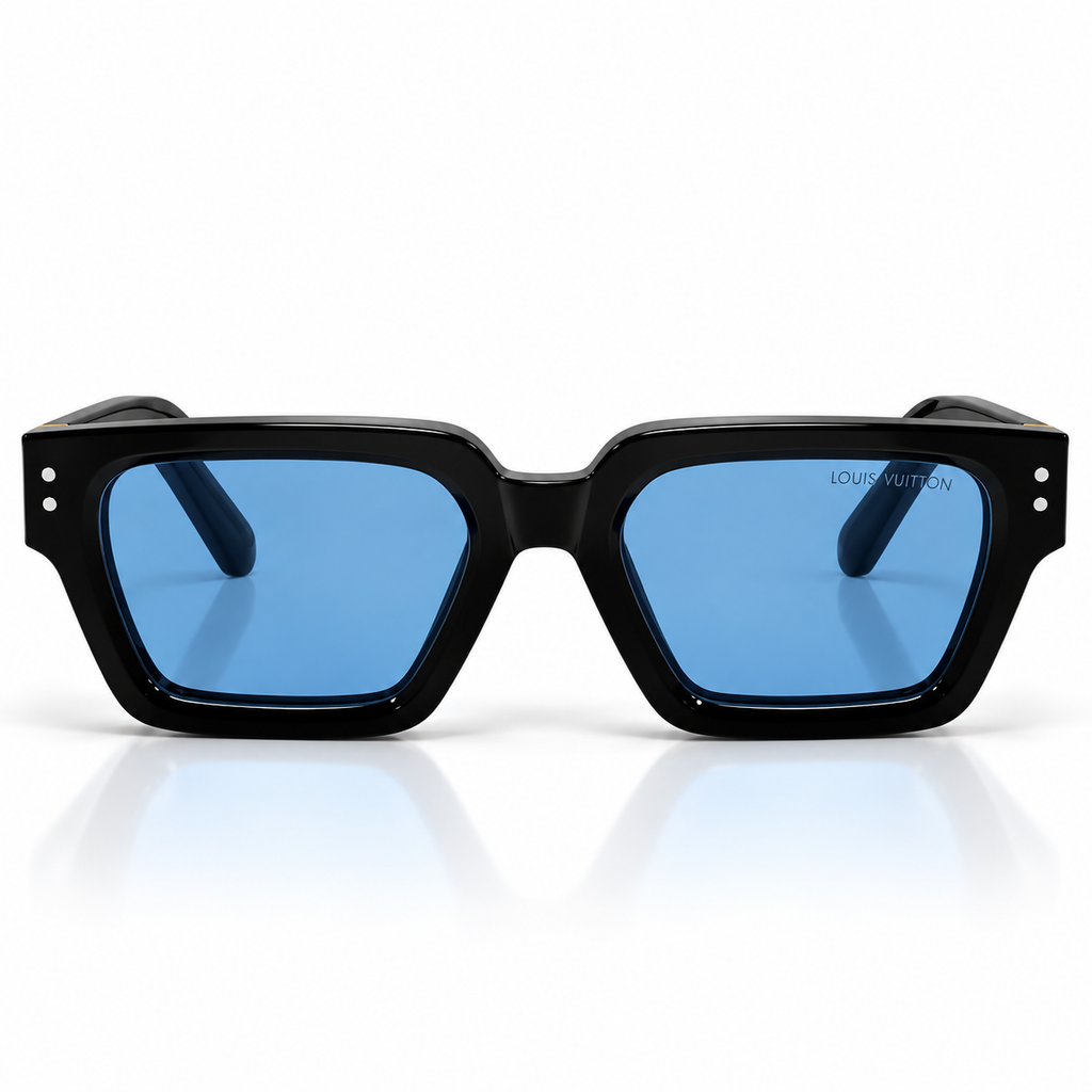 Louis Vuitton LV Clash Square Large Z2125E Sunglasses – Black & Blue
