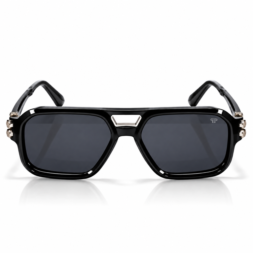 Philipp Plein SPP148M Black Sunglasses