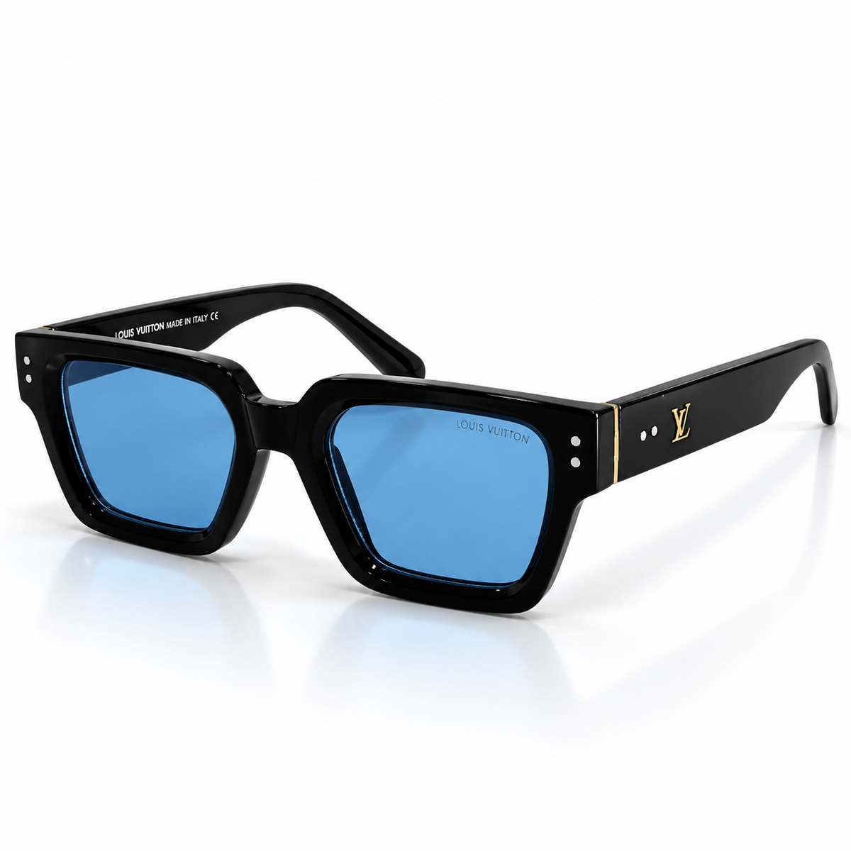 Louis Vuitton LV Clash Square Large Z2125E Sunglasses – Black & Blue