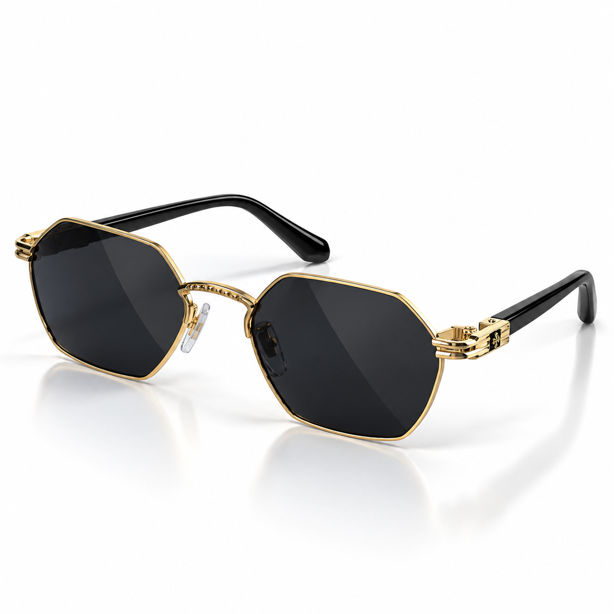 Chrome Hearts Instakilo Black & Gold Sunglasses