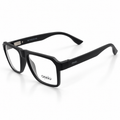 ONNÜ 207 Unbreakable Square Eyeglasses – Matte Black