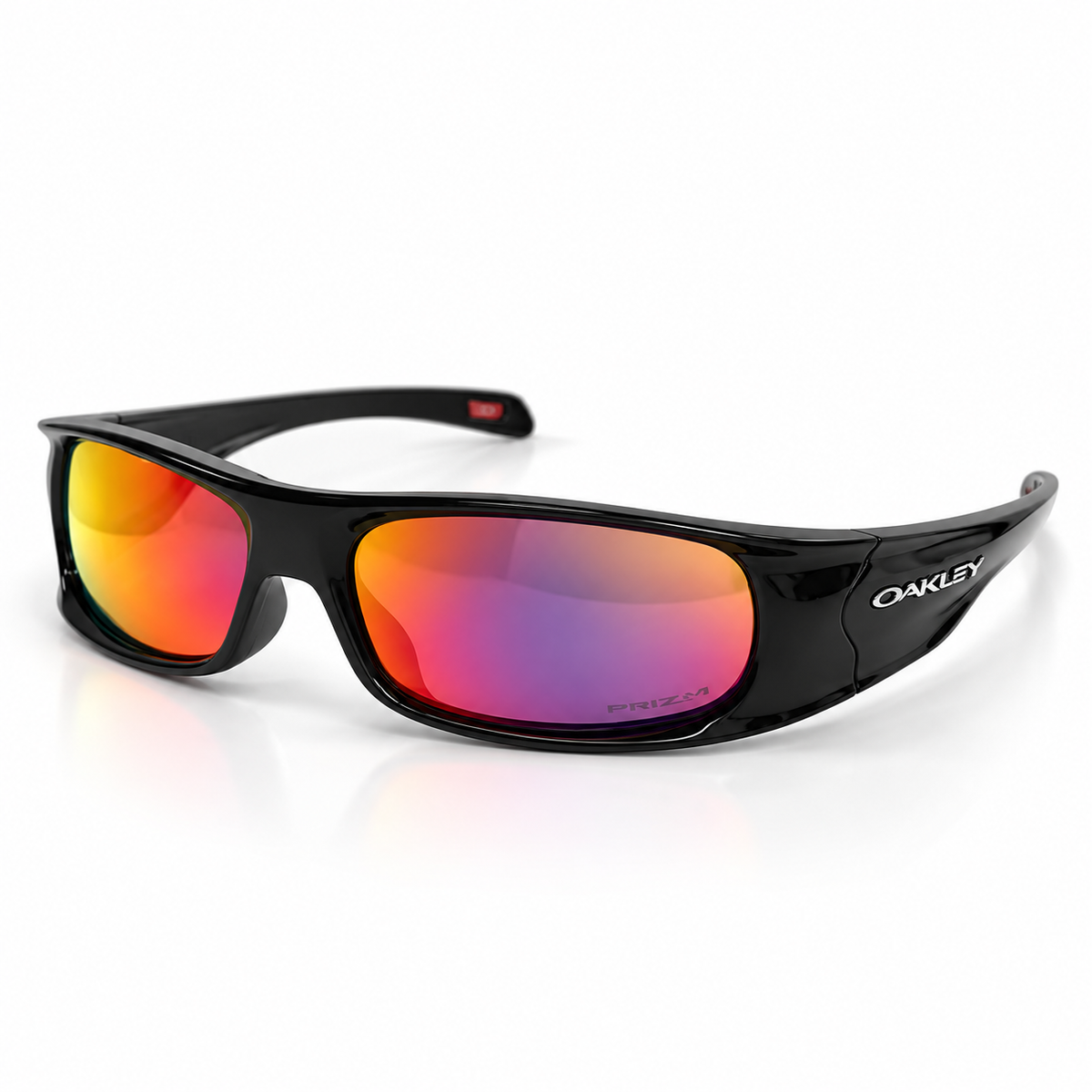 Oakley Fives Squared OO9238-01 Sunglasses – Polished Black / Fire Iridium