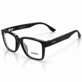 ONNÜ 213 Unbreakable Rectangular Eyeglasses – Black