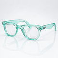 Ray-Ban Square Eyeglasses – Transparent Mint Green